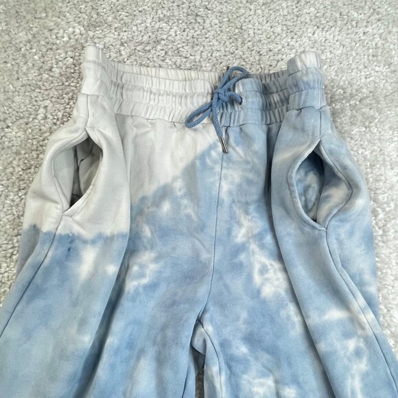 L *Space Daybreak Tie Dye Joggers Navy Blue - Picture 5 of 9